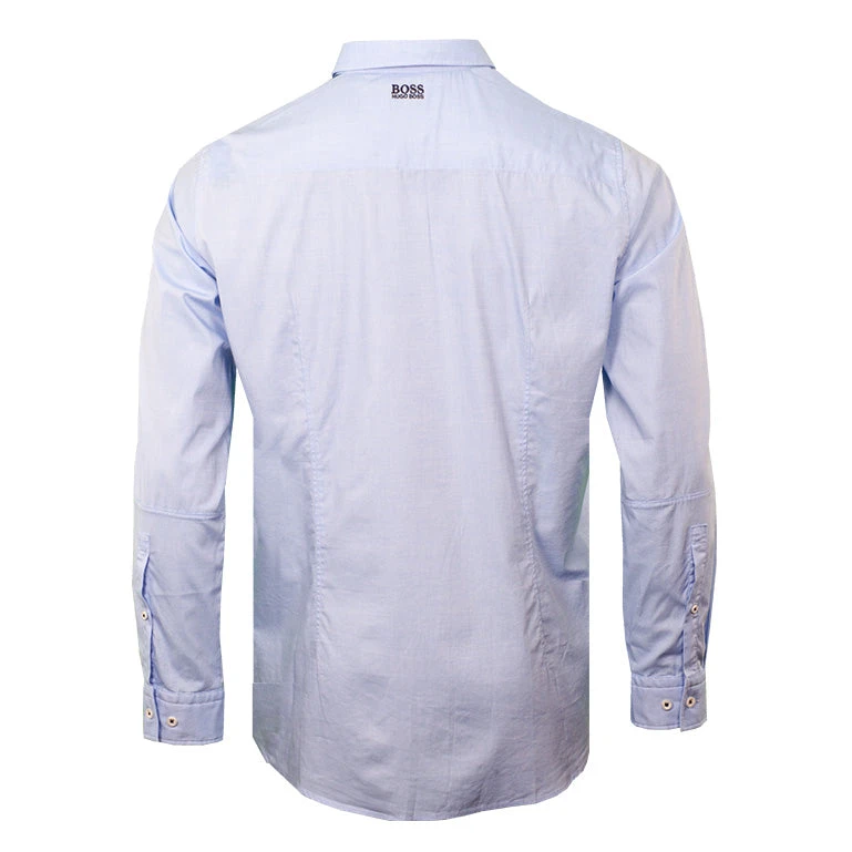 Hugo Boss Beaviz R Shirt Medium Blue 2 Hugo Boss Beaviz R Shirt Medium Blue - Image 2