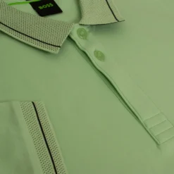 Boss Paule 1 Polo Shirt Open Green 20 Boss Paule 1 Polo Shirt Open Green -Teepeg Shop 50512892 388 3