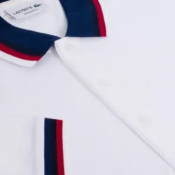 Mens Lacoste Contrast Colour Regular Fit Polo Shirt White 20 Mens Lacoste Contrast Colour Regular Fit Polo Shirt White -Teepeg Shop PH3461 00 001 3