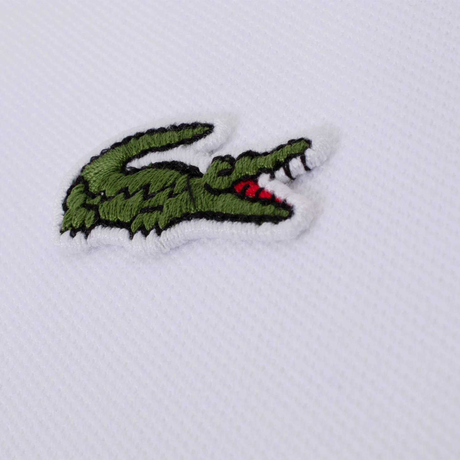 Mens Lacoste Contrast Colour Regular Fit Polo Shirt White 12 Mens Lacoste Contrast Colour Regular Fit Polo Shirt White - Image 12