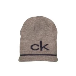 Calvin Klein Golf React Reversible Beanie Grey Marl/Navy