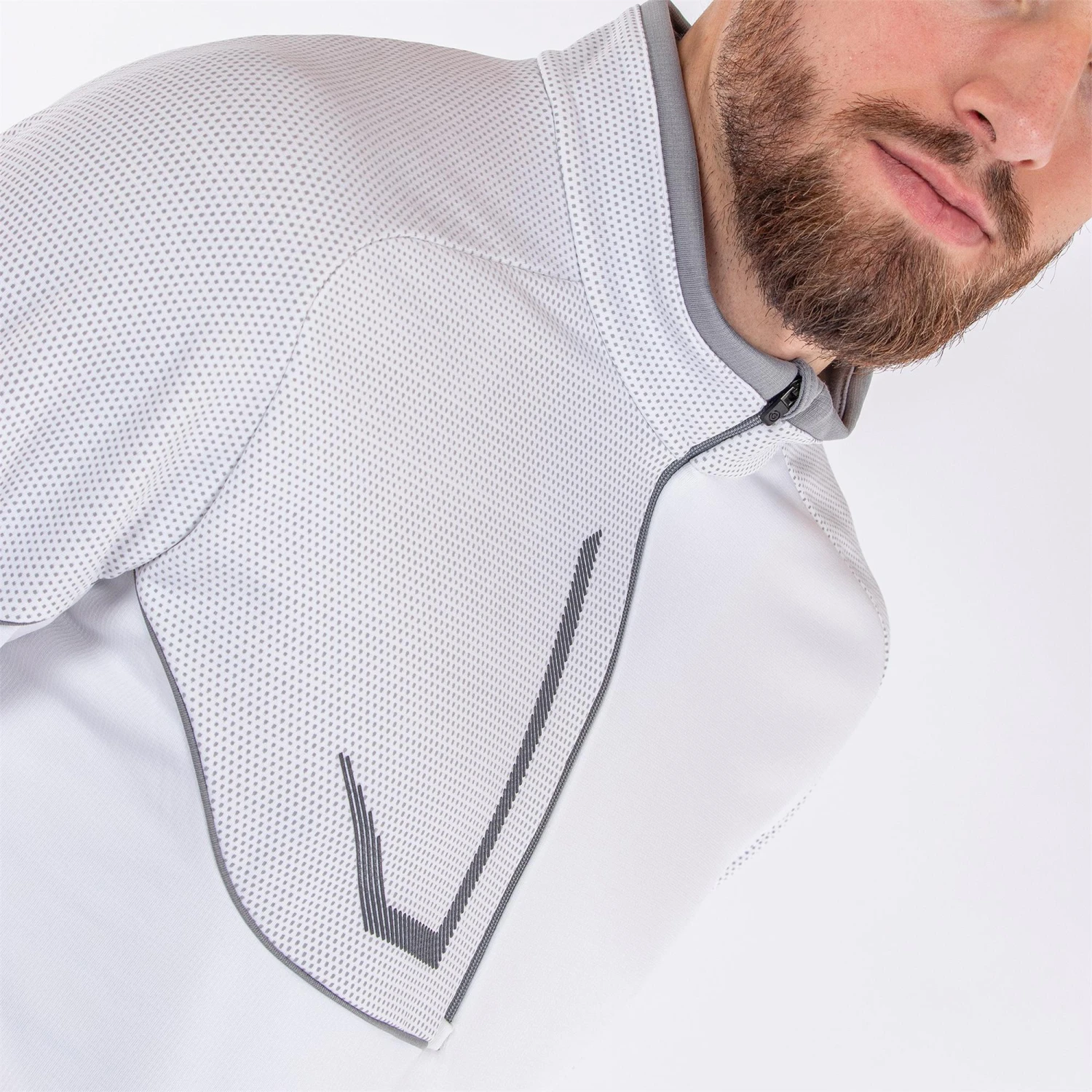 Galvin Green Daxton Insula Golf Pullover White/Cool Grey/Sharkskin 5 Galvin Green Daxton Insula Golf Pullover White/Cool Grey/Sharkskin - Image 5