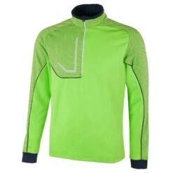 Front Page 44 Galvin Green Daxton Insula Golf Pullover Lime/Navy/White