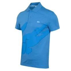 Lacoste Printed Crocodile Polo Heather Air 5 Lacoste Printed Crocodile Polo Heather Air -Teepeg Shop image340406184