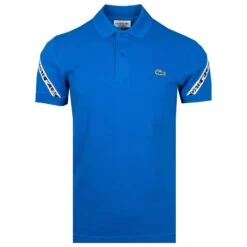 Lacoste Regular Fit Branded Classic Polo Shirt Marina