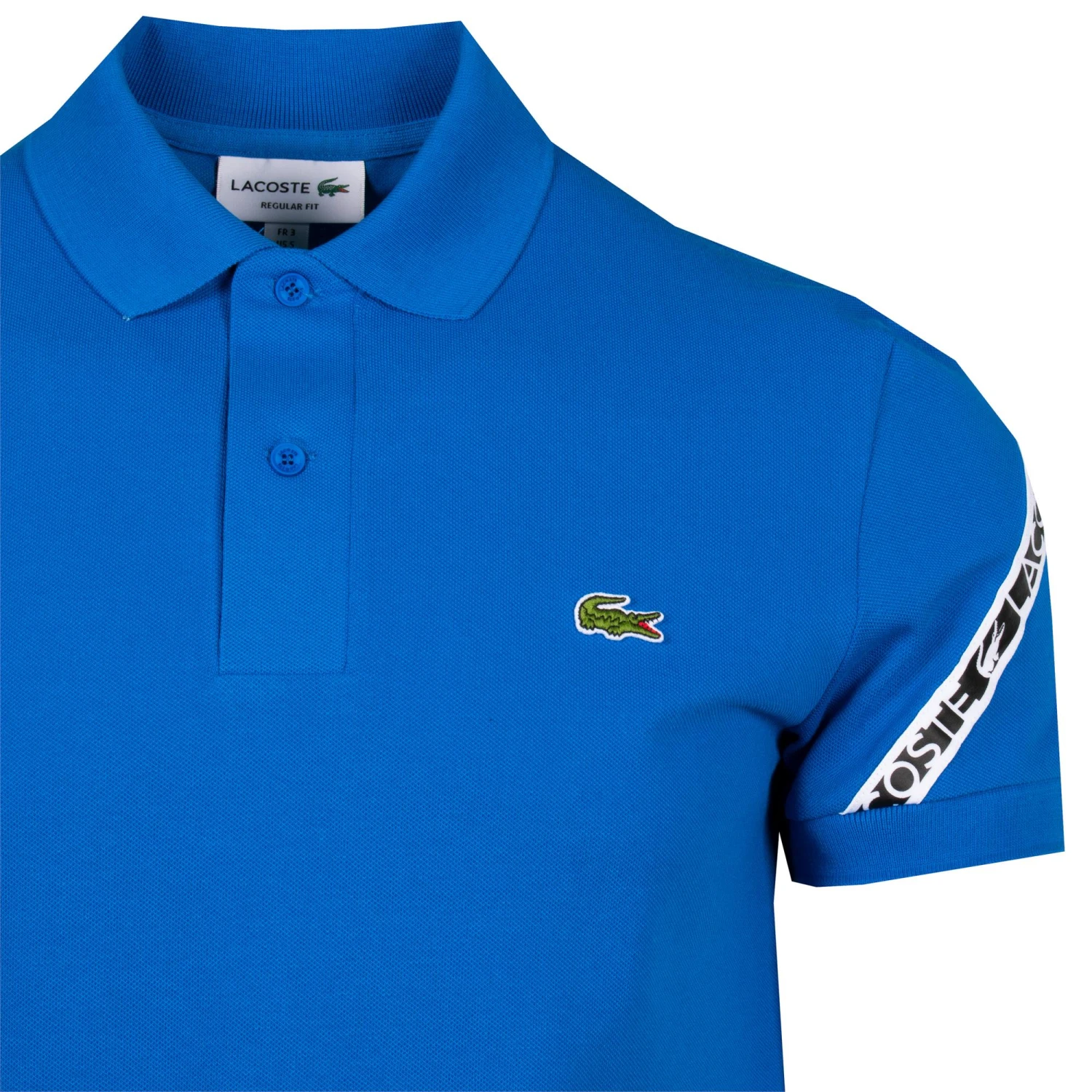 Lacoste Regular Fit Branded Classic Polo Shirt Marina 4 Lacoste Regular Fit Branded Classic Polo Shirt Marina - Image 4