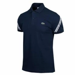 Lacoste Regular Fit Branded Classic Polo Shirt Navy -Teepeg Shop image363879588