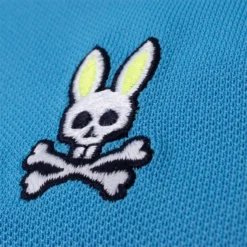 Psycho Bunny Ludlow Sport Polo Shirt Cornflower -Teepeg Shop image369587545
