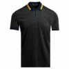 G/FORE Quarter Zip Logo Mens Golf Polo Shirt Grey