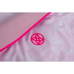 G/FORE Blossom Floral Mens Golf Polo Blush -Teepeg Shop image387259716