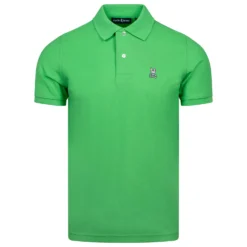 Psycho Bunny Classic Pique Polo Kelly Green