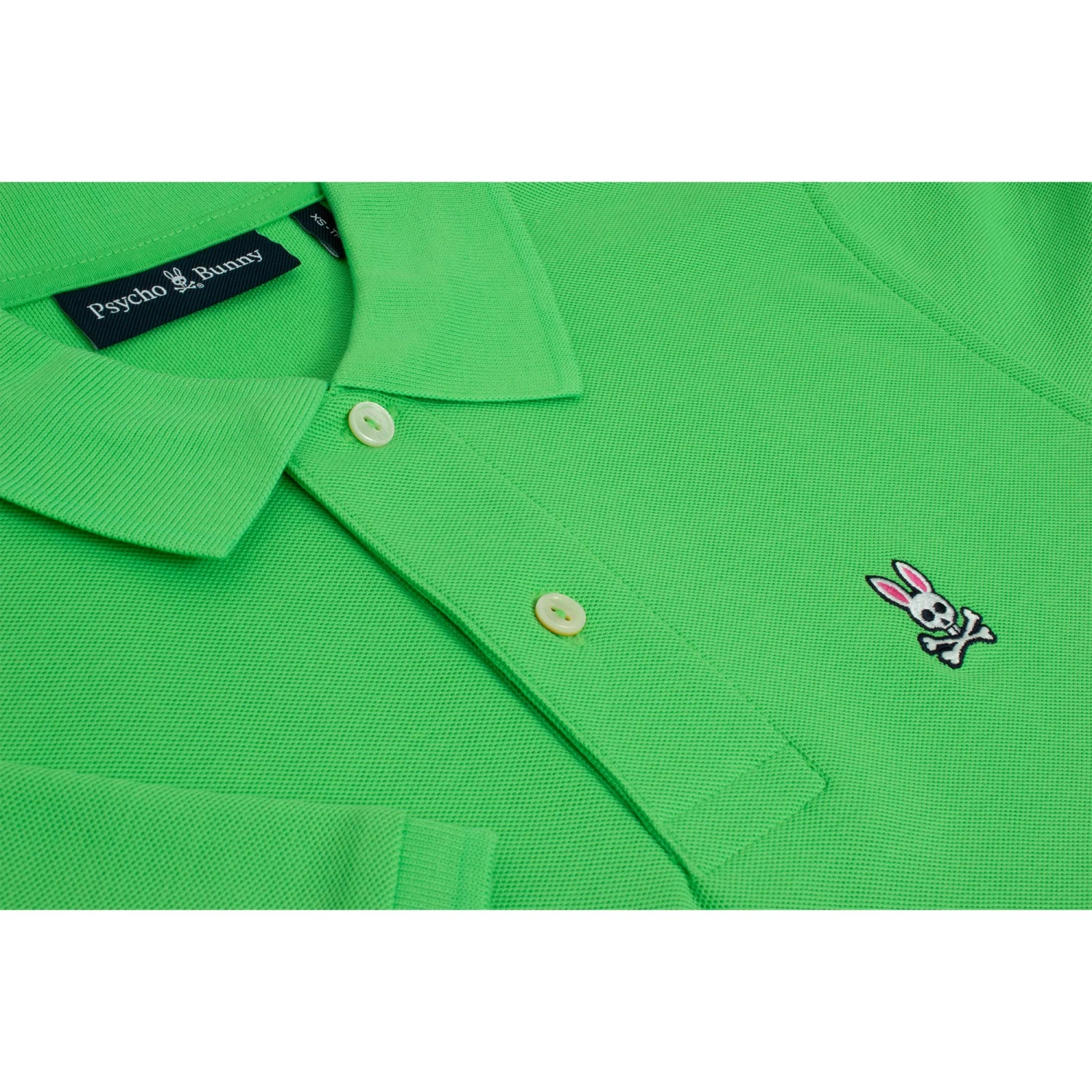 Psycho Bunny Classic Pique Polo Kelly Green 3 Psycho Bunny Classic Pique Polo Kelly Green - Image 3