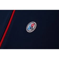 G/FORE Daytona Colour Block Mens Golf Mid Layer Twilight -Teepeg Shop image387267311