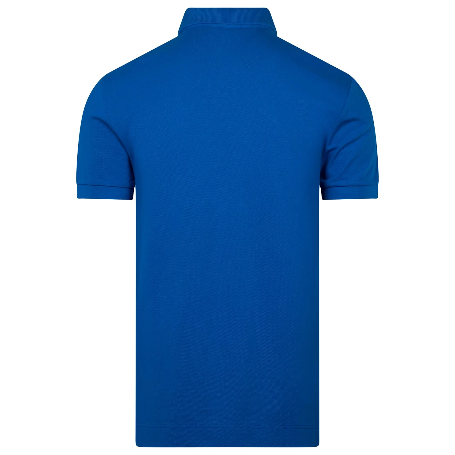 Lacoste Mens Regular Fit Paris Polo Shirt Blue 2 Lacoste Mens Regular Fit Paris Polo Shirt Blue - Image 2