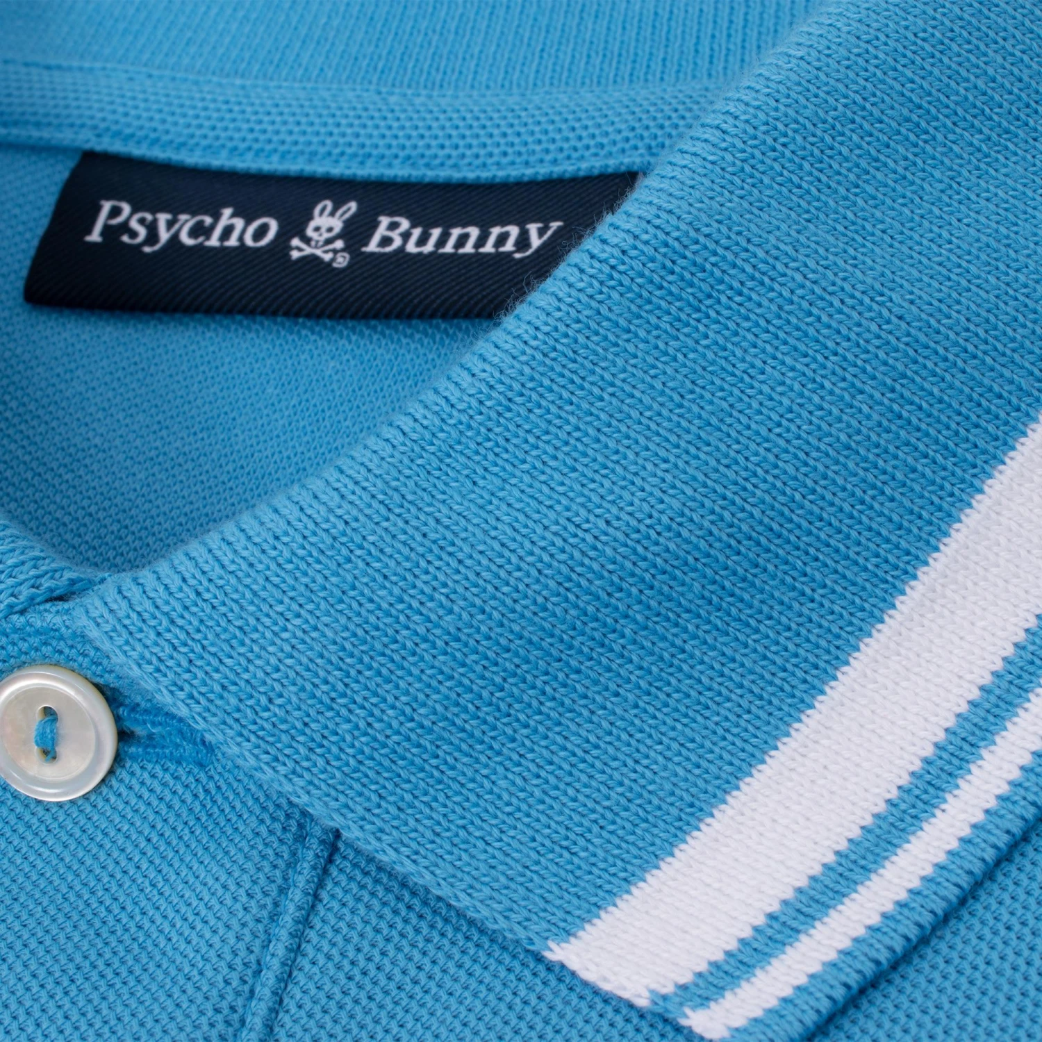 Psycho Bunny Kingwood Pique Polo Cool Blue 5 Psycho Bunny Kingwood Pique Polo Cool Blue - Image 5