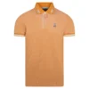 Psycho Bunny Denison Birdseye Sport Polo Orange Soda