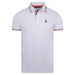 Psycho Bunny Alvin Sport Polo White