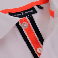 Psycho Bunny Alvin Sport Polo White -Teepeg Shop image397054249