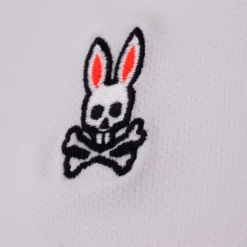 Psycho Bunny Alvin Sport Polo White -Teepeg Shop image397054253