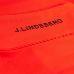 J.Lindeberg J Lindeberg Luke Half Zip Mens Golf Mid Layer Fiery Red -Teepeg Shop image397067282