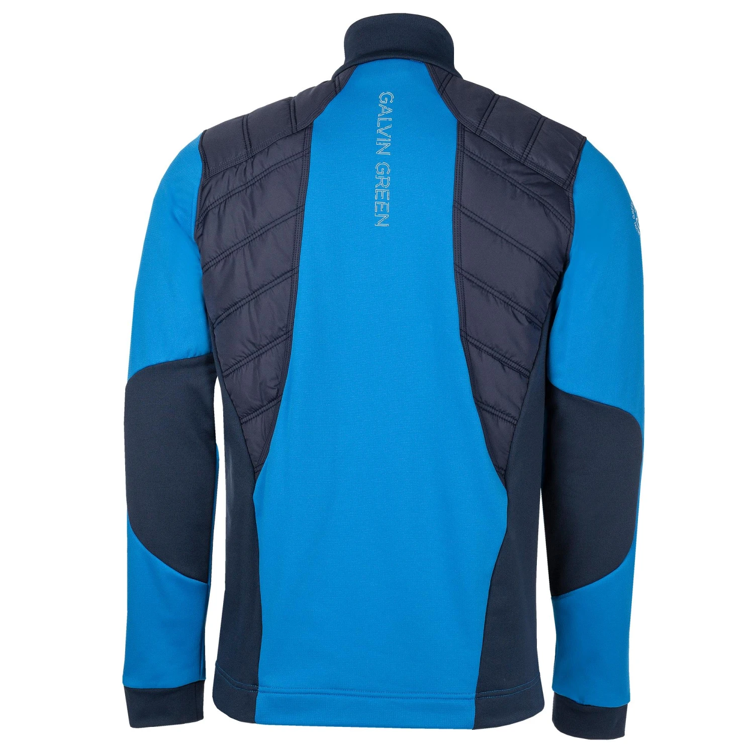 Galvin Green Durante Insula Mens Golf Mid Layer Blue/Navy/White 2 Galvin Green Durante Insula Mens Golf Mid Layer Blue/Navy/White - Image 2