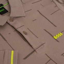 Boss Paddy 2 Mens Polo Shirt Light Pastel Green -Teepeg Shop image397821863