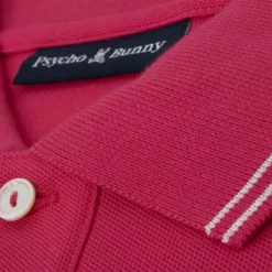 Psycho Bunny Logan Pique Polo Shirt Pink Peacock 8 Psycho Bunny Logan Pique Polo Shirt Pink Peacock -Teepeg Shop image399419391