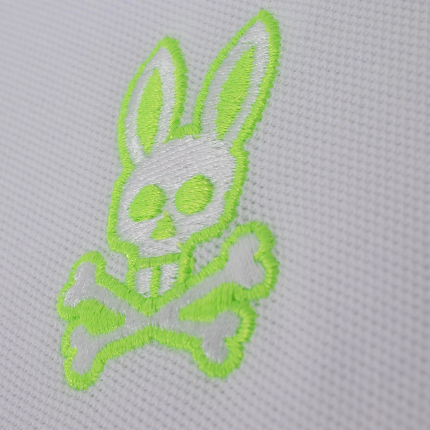 Psycho Bunny Chester Pique Polo Shirt White 6 Psycho Bunny Chester Pique Polo Shirt White - Image 6