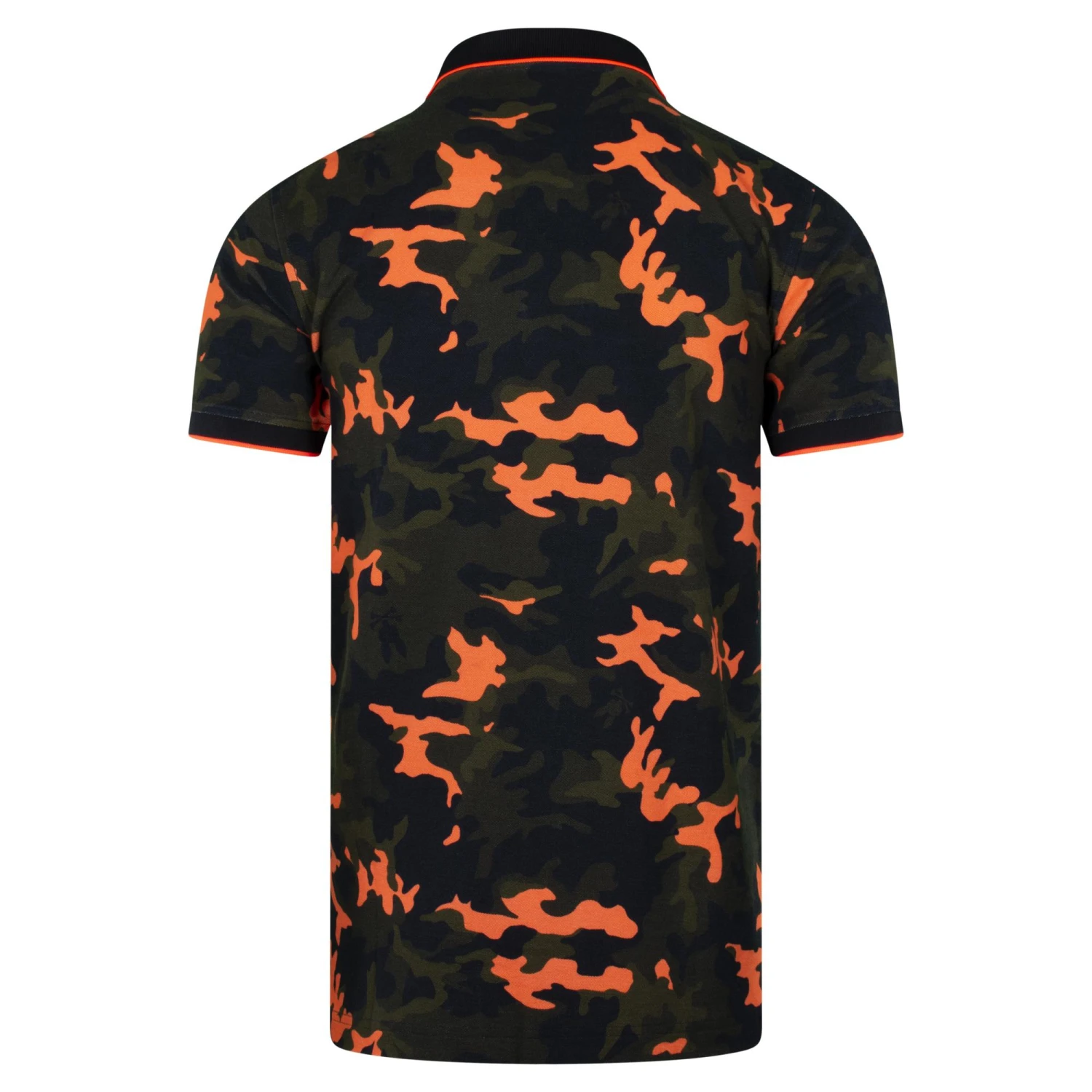 Psycho Bunny Plano Pique Camo Polo Shirt Cypress Green 2 Psycho Bunny Plano Pique Camo Polo Shirt Cypress Green - Image 2