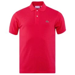 Lacoste Mens Classic Golf Polo Shirt Cirop Pink
