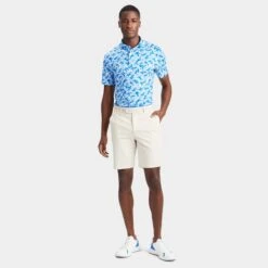 G/FORE Mapped Icon Camo Tech Jersey Polo Shirt Baja -Teepeg Shop image404255908