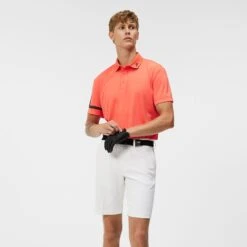J.Lindeberg J Lindeberg Golf Heath Polo Shirt Hot Coral 27 J.Lindeberg J Lindeberg Golf Heath Polo Shirt Hot Coral -Teepeg Shop image405788702
