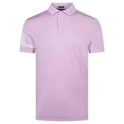 Front Page 10 J.Lindeberg J Lindeberg Golf Heath Polo Shirt Cradle Pink
