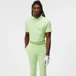 J.Lindeberg J Lindeberg KV Regular Fit Mens Golf Polo Shirt Paradise Green -Teepeg Shop image407121291