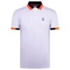 Psycho Bunny Woodstock Pique Polo White