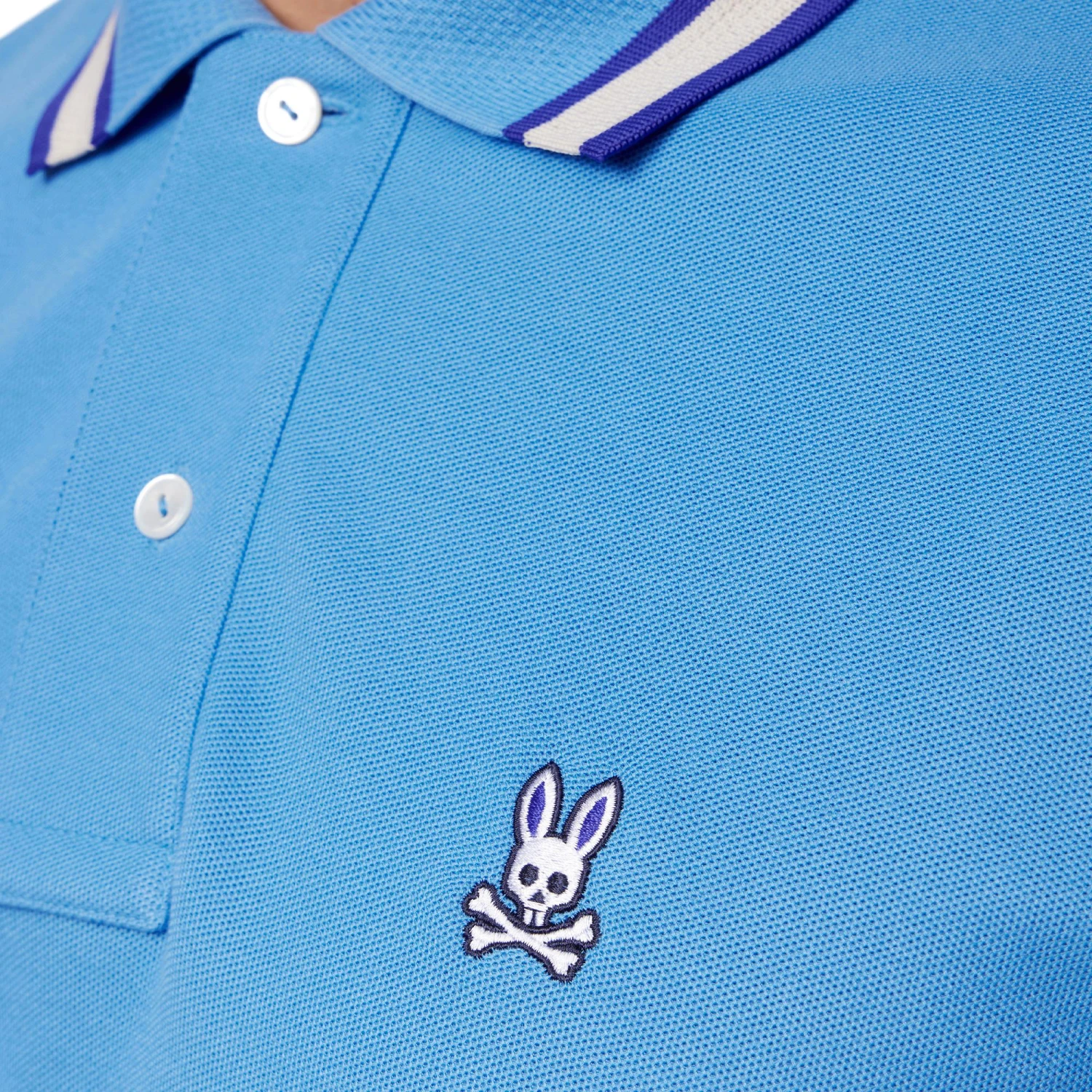 Psycho Bunny Woodstock Pique Polo Marina 10 Psycho Bunny Woodstock Pique Polo Marina - Image 10