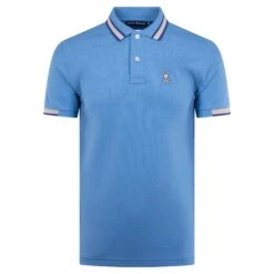 Psycho Bunny Woodstock Pique Polo Marina 30 Psycho Bunny Woodstock Pique Polo Marina -Teepeg Shop image412409997