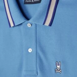 Psycho Bunny Woodstock Pique Polo Marina 33 Psycho Bunny Woodstock Pique Polo Marina -Teepeg Shop image412410003