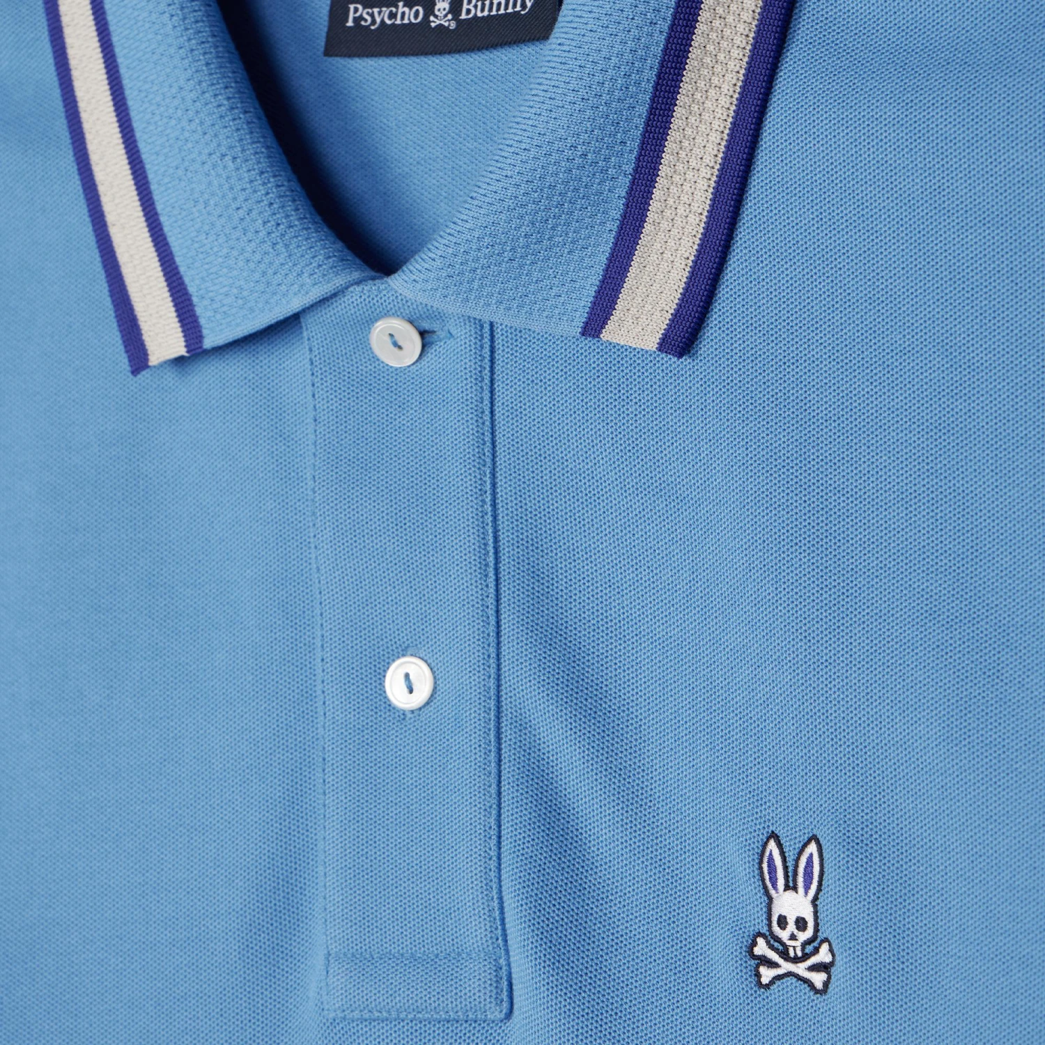 Psycho Bunny Woodstock Pique Polo Marina 14 Psycho Bunny Woodstock Pique Polo Marina - Image 14
