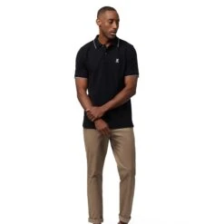 Psycho Bunny Troy Pique Polo Black 25 Psycho Bunny Troy Pique Polo Black -Teepeg Shop image412411106