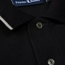Psycho Bunny Troy Pique Polo Black 32 Psycho Bunny Troy Pique Polo Black -Teepeg Shop image412411120
