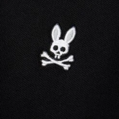 Psycho Bunny Troy Pique Polo Black 33 Psycho Bunny Troy Pique Polo Black -Teepeg Shop image412411122