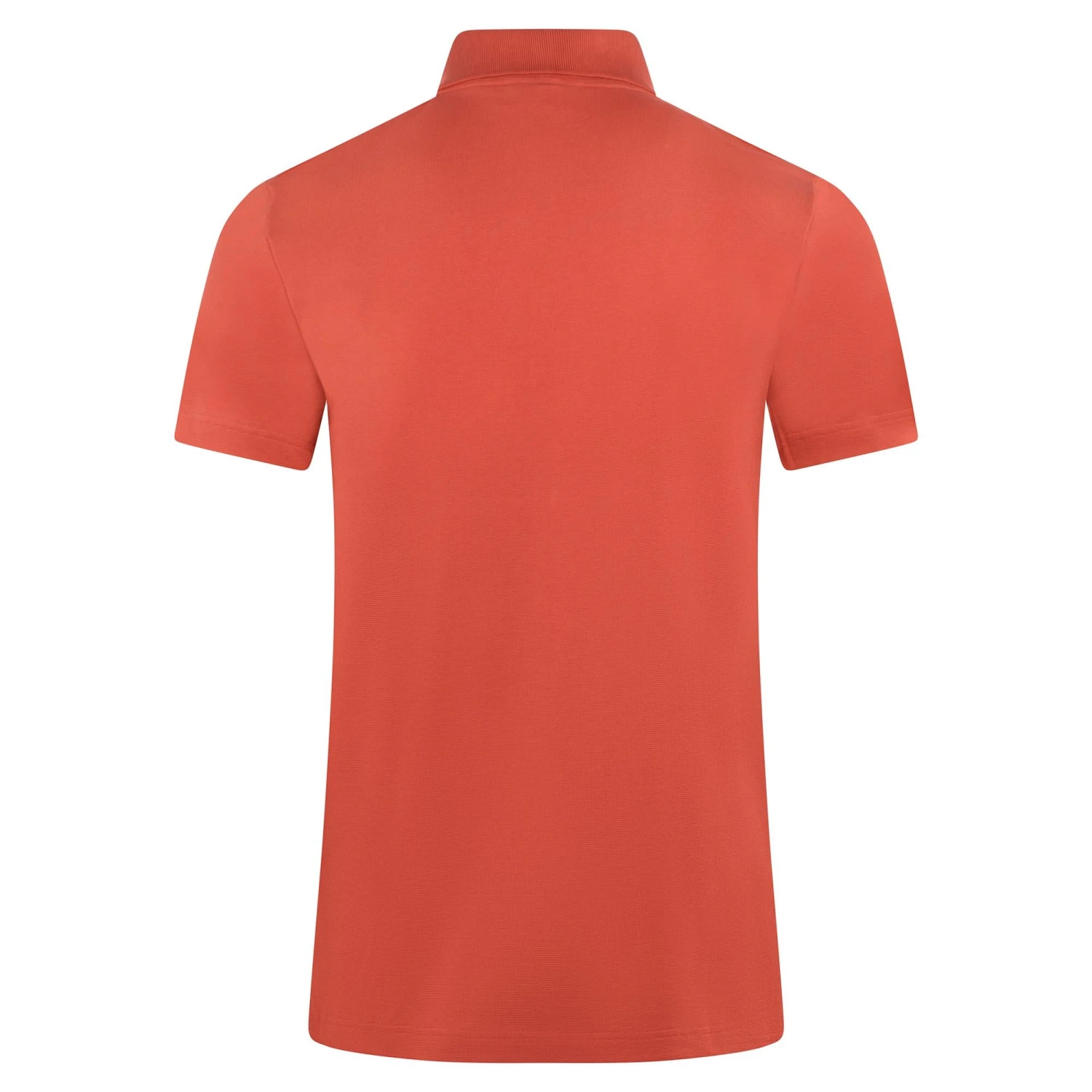Mens Lacoste Poly Cotton Polo Shirt Sierra Red 2 Mens Lacoste Poly Cotton Polo Shirt Sierra Red - Image 2