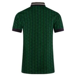Mens Lacoste Monogram Motif Polo Shirt Green -Teepeg Shop image413529358