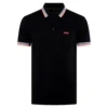 Boss Paddy Polo Shirt Black