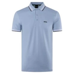 Boss Paddy Polo Shirt Bright Purple