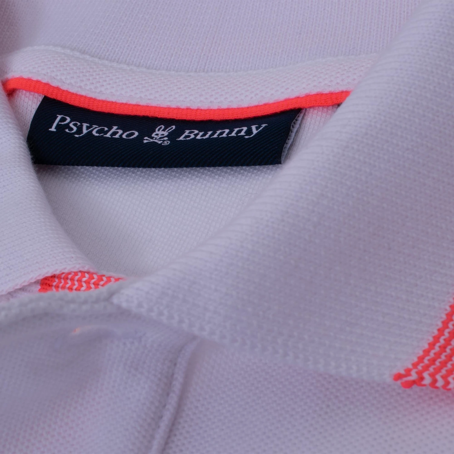 Psycho Bunny Queensbury Pique Polo White 4 Psycho Bunny Queensbury Pique Polo White - Image 4