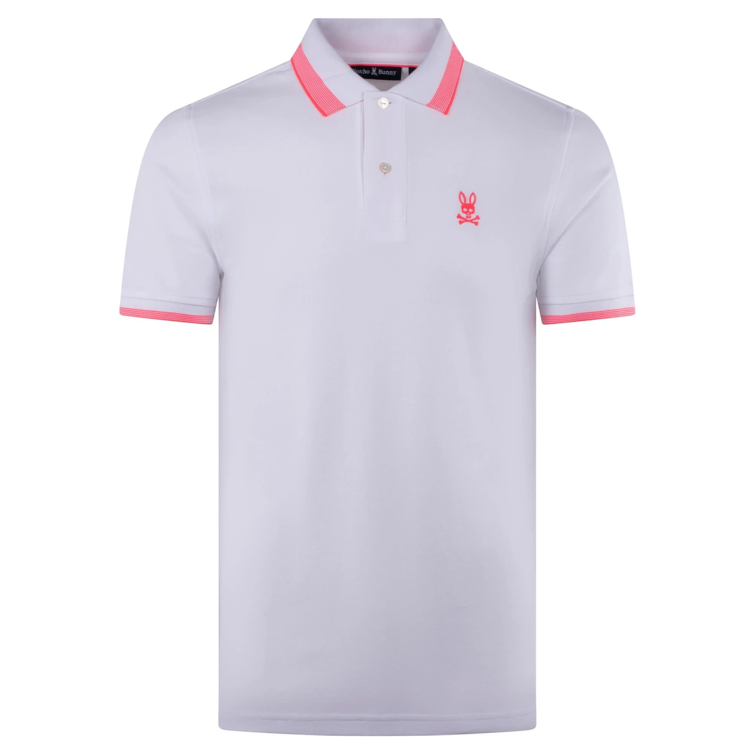 Psycho Bunny Queensbury Pique Polo White 8 Psycho Bunny Queensbury Pique Polo White - Image 8