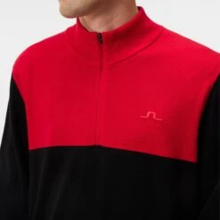 J.Lindeberg J Lindeberg Windbreaker Mens Golf Sweater Black -Teepeg Shop image420262855