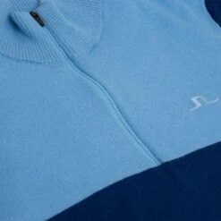 J.Lindeberg J Lindeberg Windbreaker Mens Golf Sweater Estate Blue -Teepeg Shop image420263091